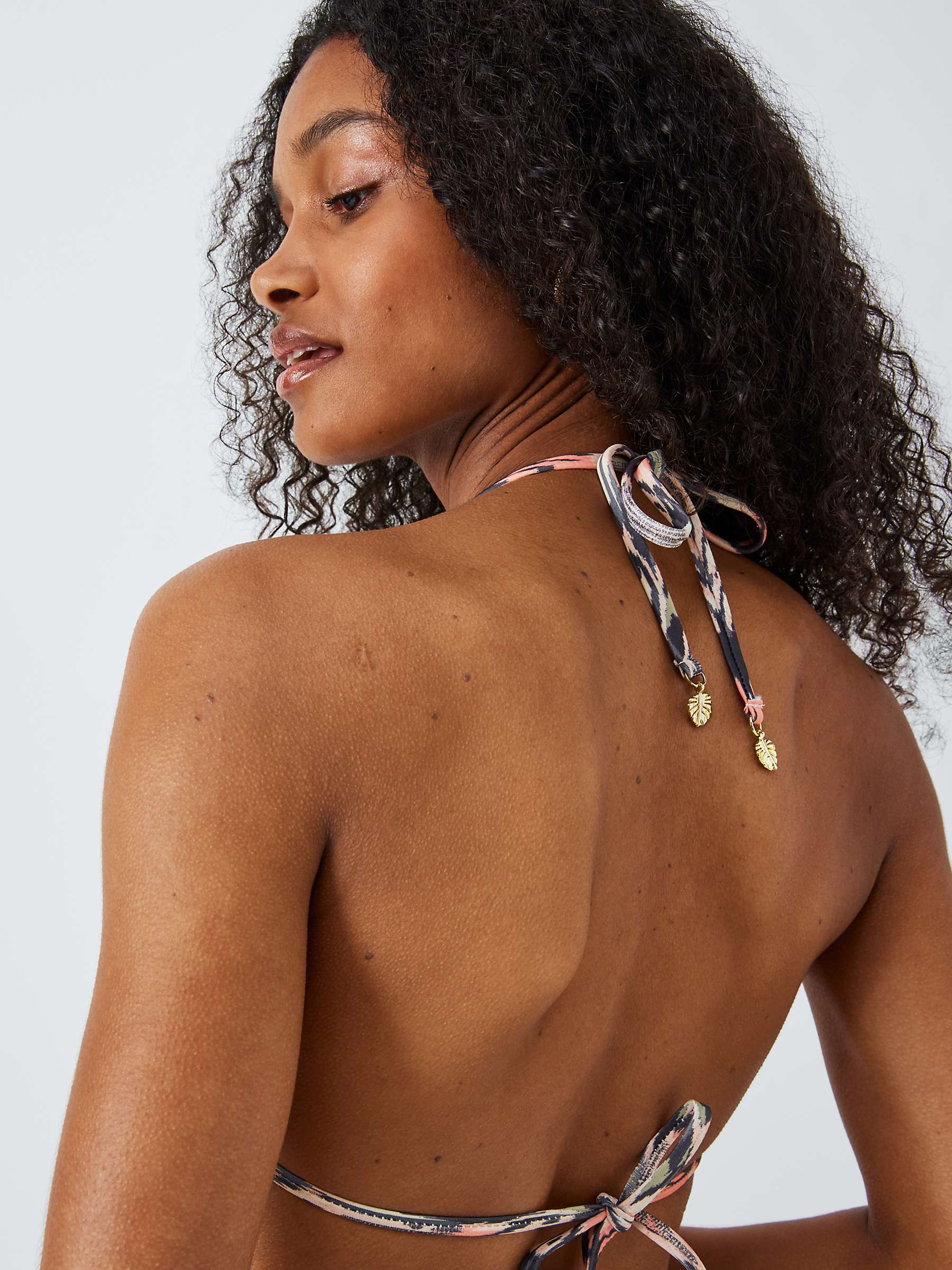 Buy AND/OR Desert Ikat Triangle Bikini Top, Multi Online at johnlewis.com