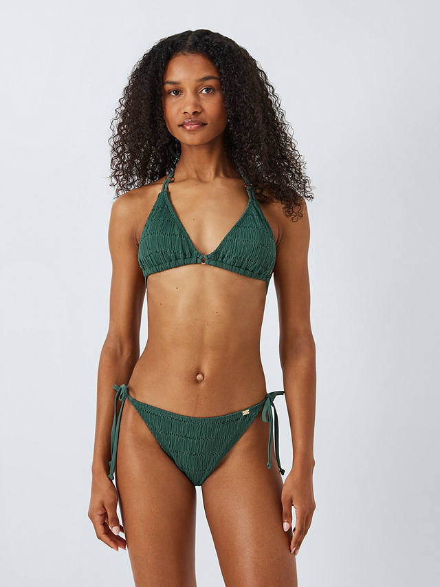 AND/OR Bali Crochet Traingle Bikini Top, Green