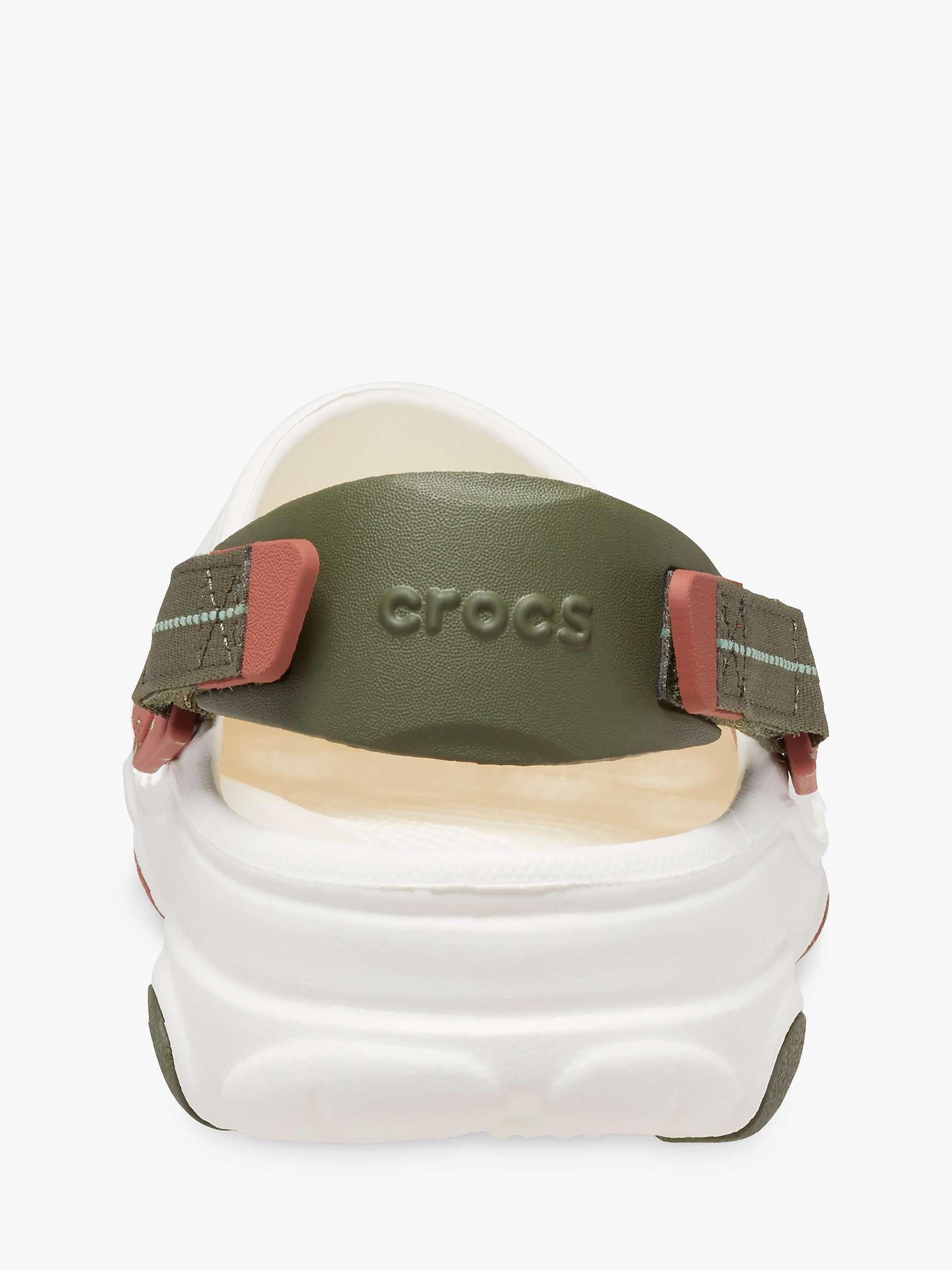 Buy Crocs Classic All-Terrain Clogs, Chalk/Multi Online at johnlewis.com