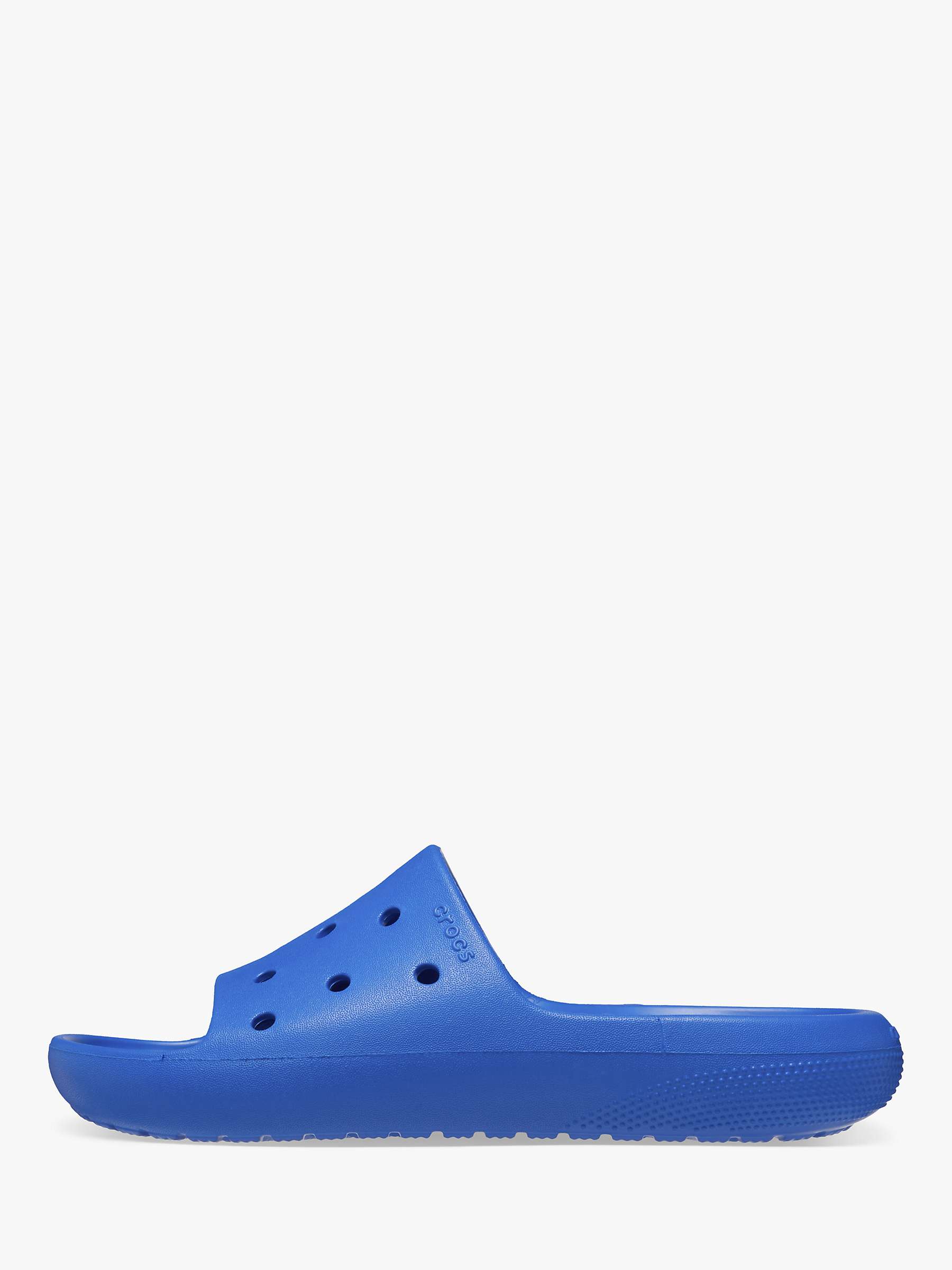 Buy Crocs Classic Slider Sandals, Blue Bolt Online at johnlewis.com