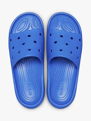 Crocs Classic Slider Sandals, Blue Bolt