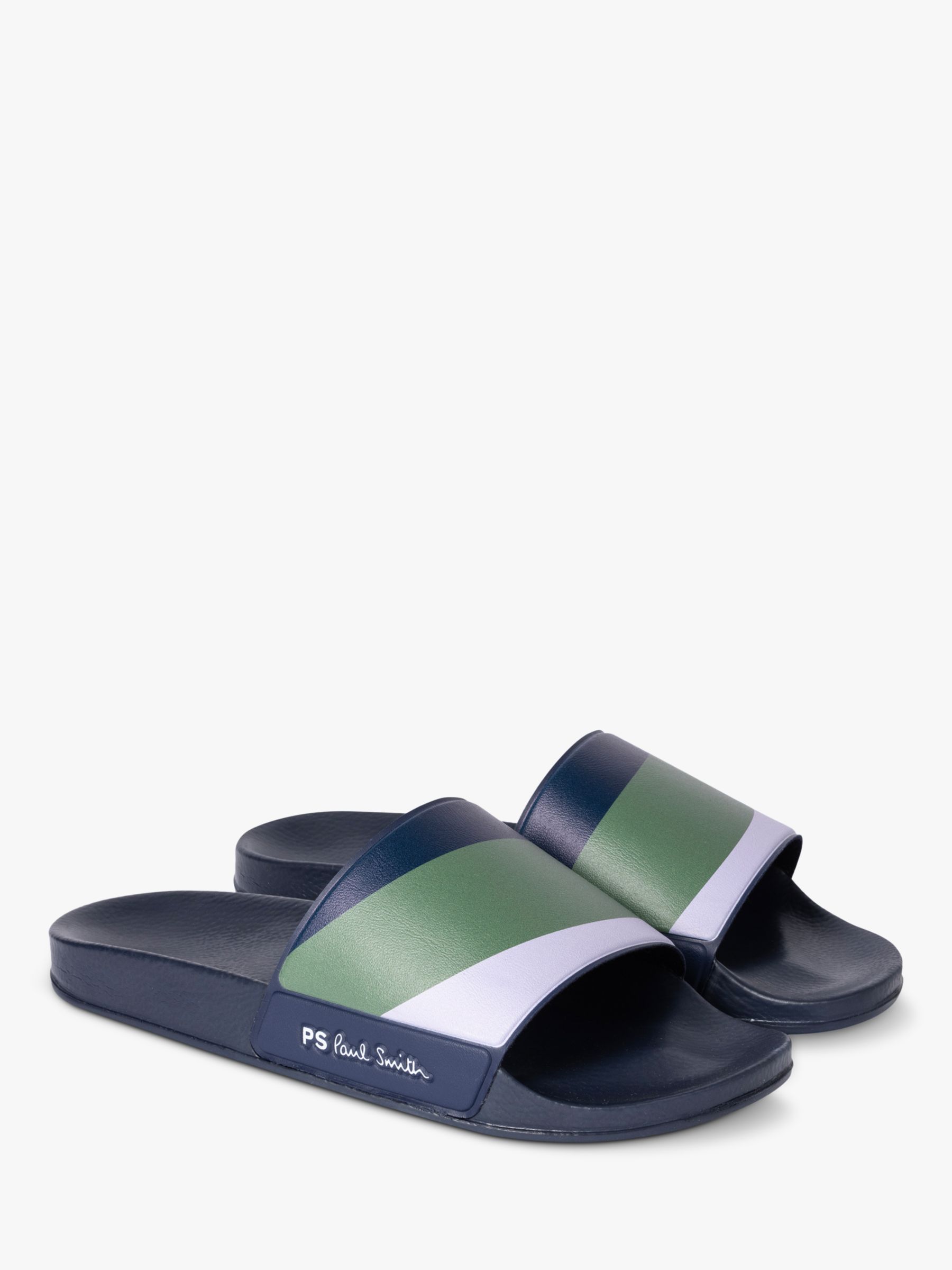 Paul Smith Nyro Slider Sandals, Navy/Multi, 7