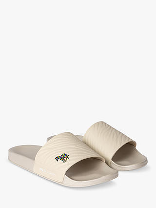 Paul Smith Nyro Slider Sandals, Off White