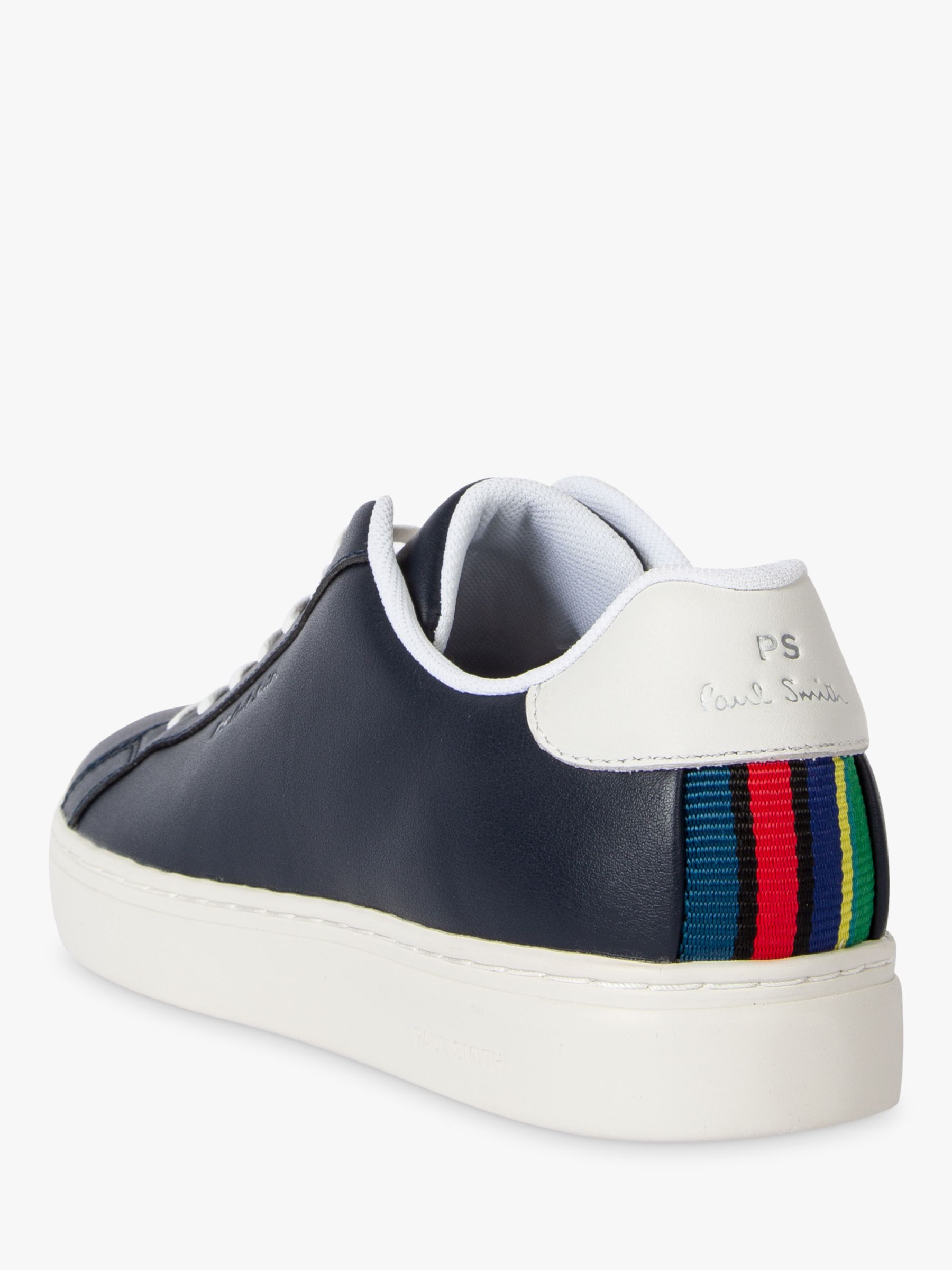 Buy Paul Smith Rex Tape Detail Trainers, Navy Online at johnlewis.com