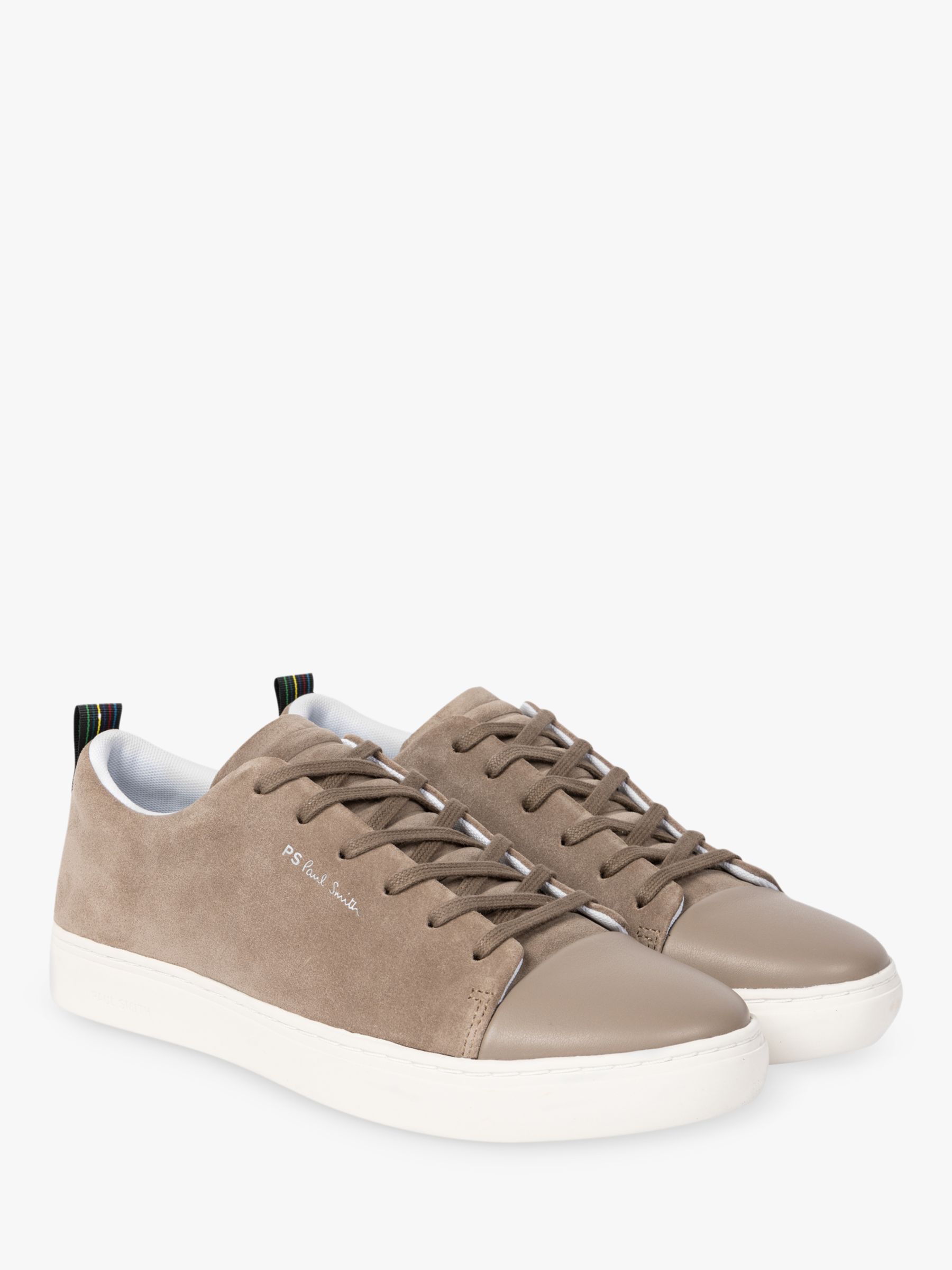 Paul Smith Lee Suede Trainers, Taupe, 7