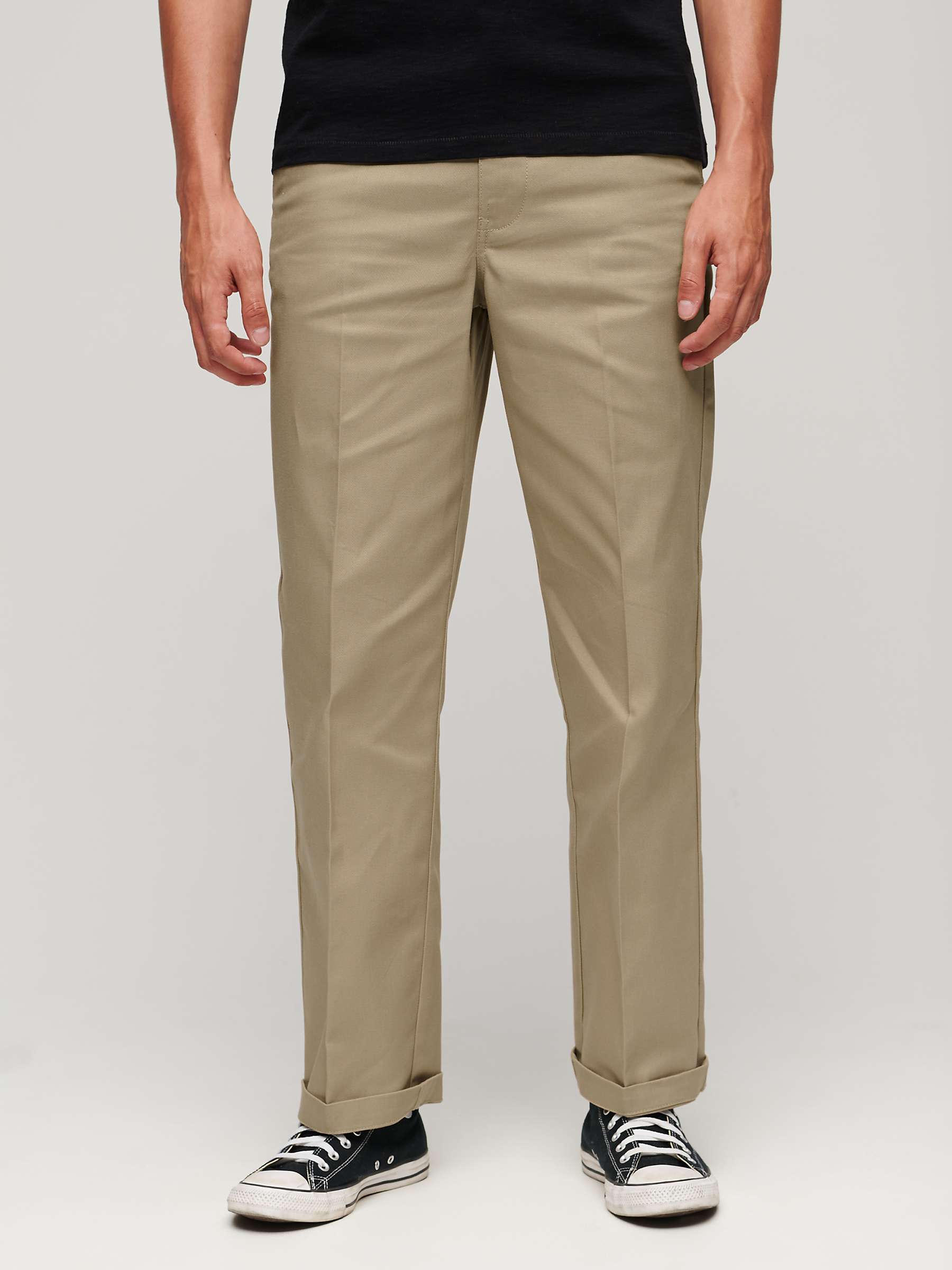Buy Superdry Straight Chinos Online at johnlewis.com