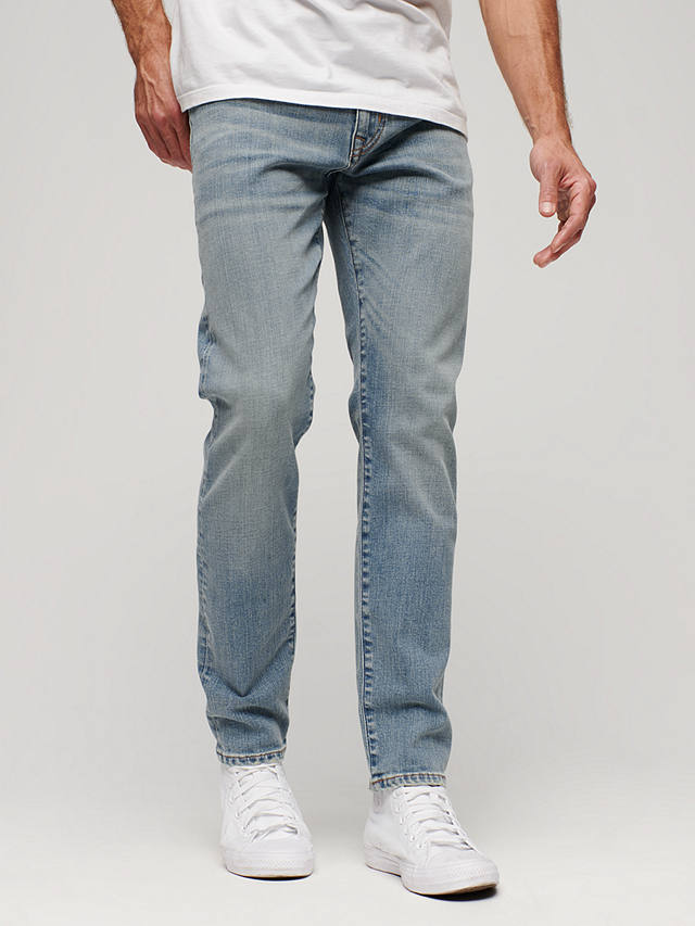 Superdry Vintage Slim Fit Jeans, Fulton Light Blue