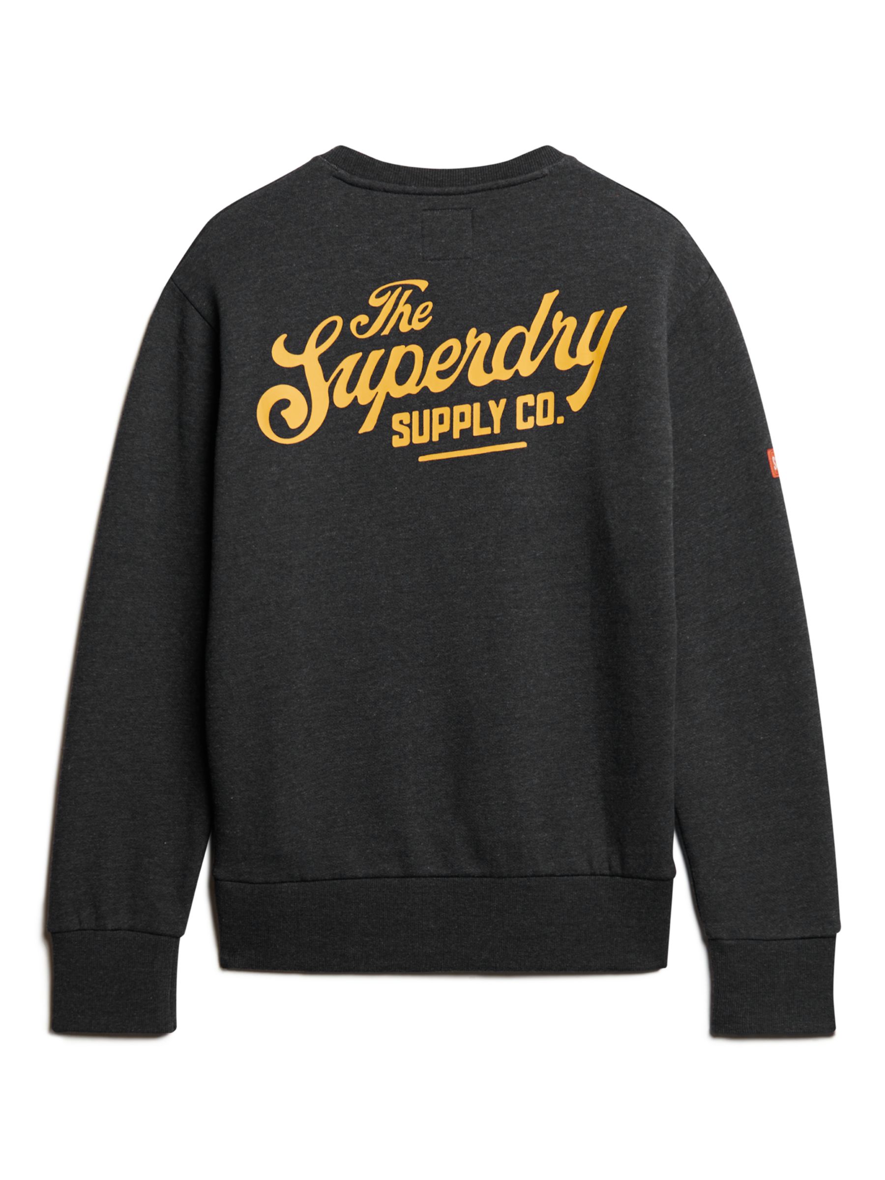 Superdry Workwear Trade Jumper, Black/Multi, S