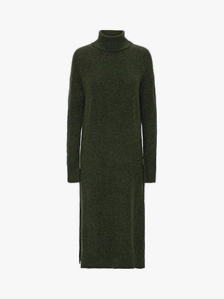 A-VIEW Penny Knit Wool Blend Jumper Dress, 894 Army