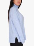 A-VIEW Penny Wool Blend Roll Neck Jumper, Light Blue