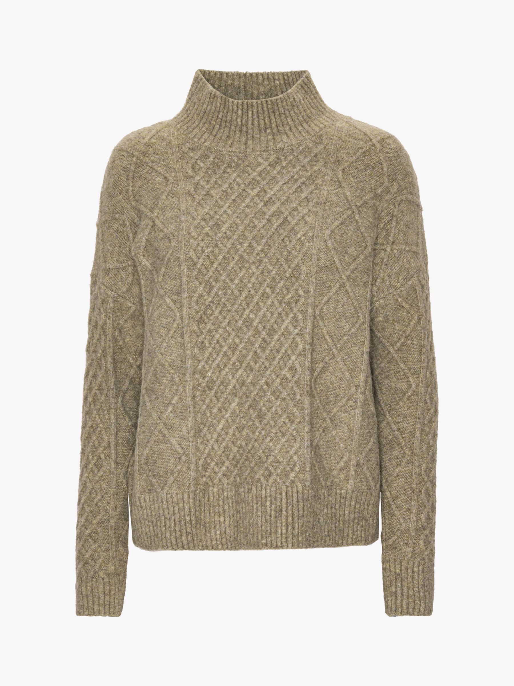 Buy A-VIEW Uvenas Knitted High Neck Jumper Online at johnlewis.com