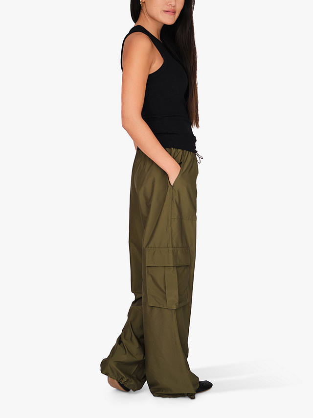 A-VIEW Cargo Loose Fit Trousers, Army