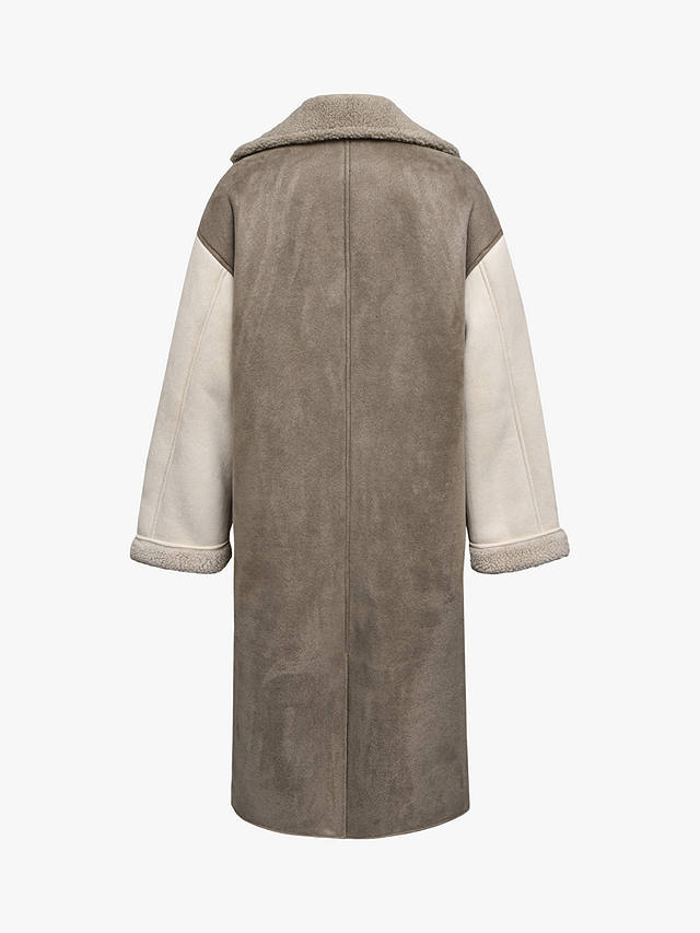 A-VIEW Uria Teddy Oversized Coat, Camel