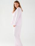 Chelsea Peers Curve Modal Long Shirt Pyjama Set, Navy