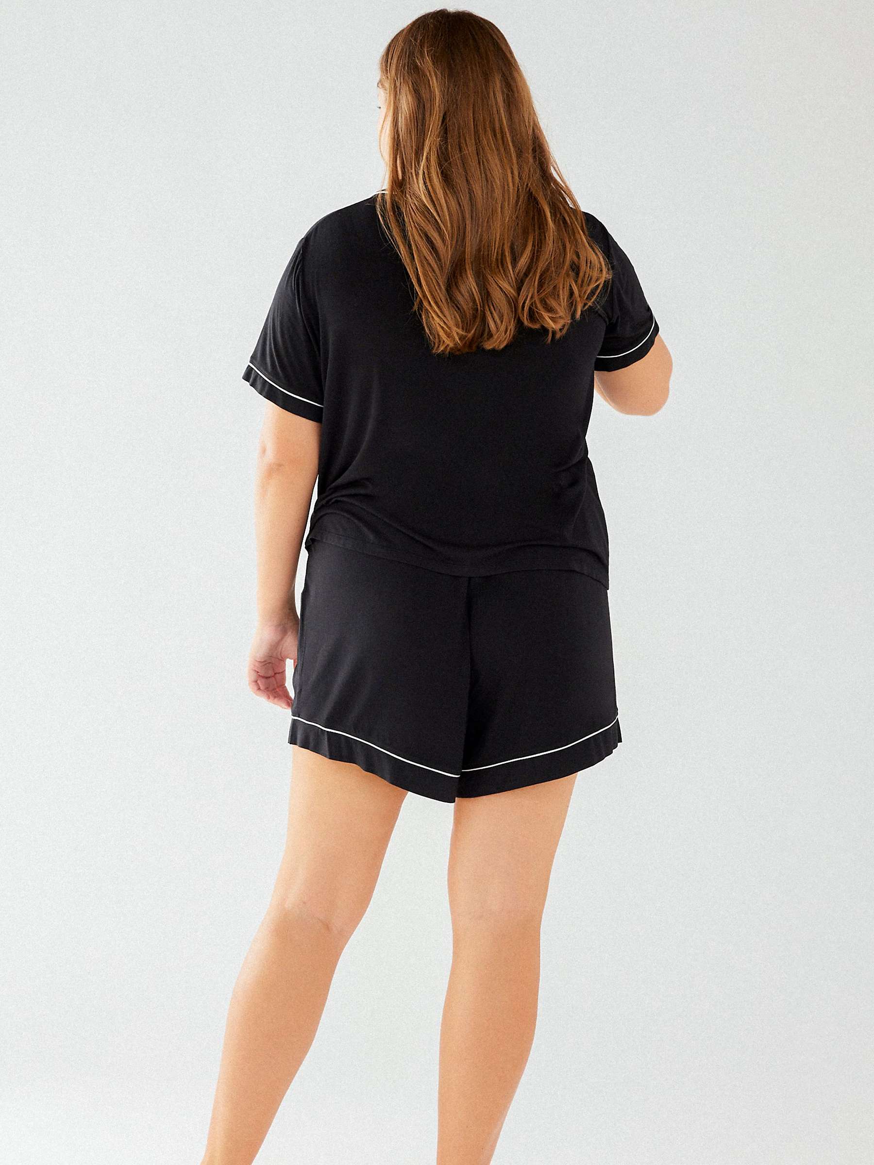 Buy Chelsea Peers Curve Modal Short Shirt Pyjama Set Online at johnlewis.com