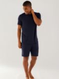 Chelsea Peers Modal Short Jersey Pyjama Set, Navy