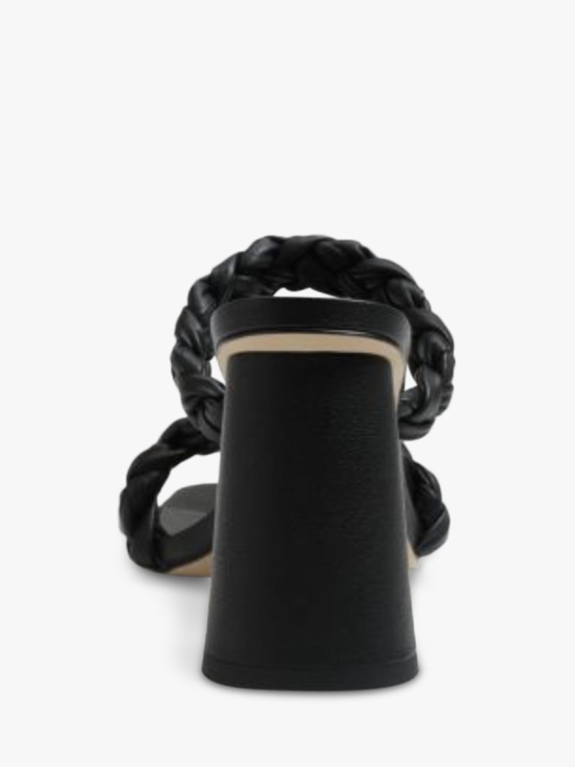 Buy Sam Edelman Kendra Woven Strap Sandals, Black Online at johnlewis.com