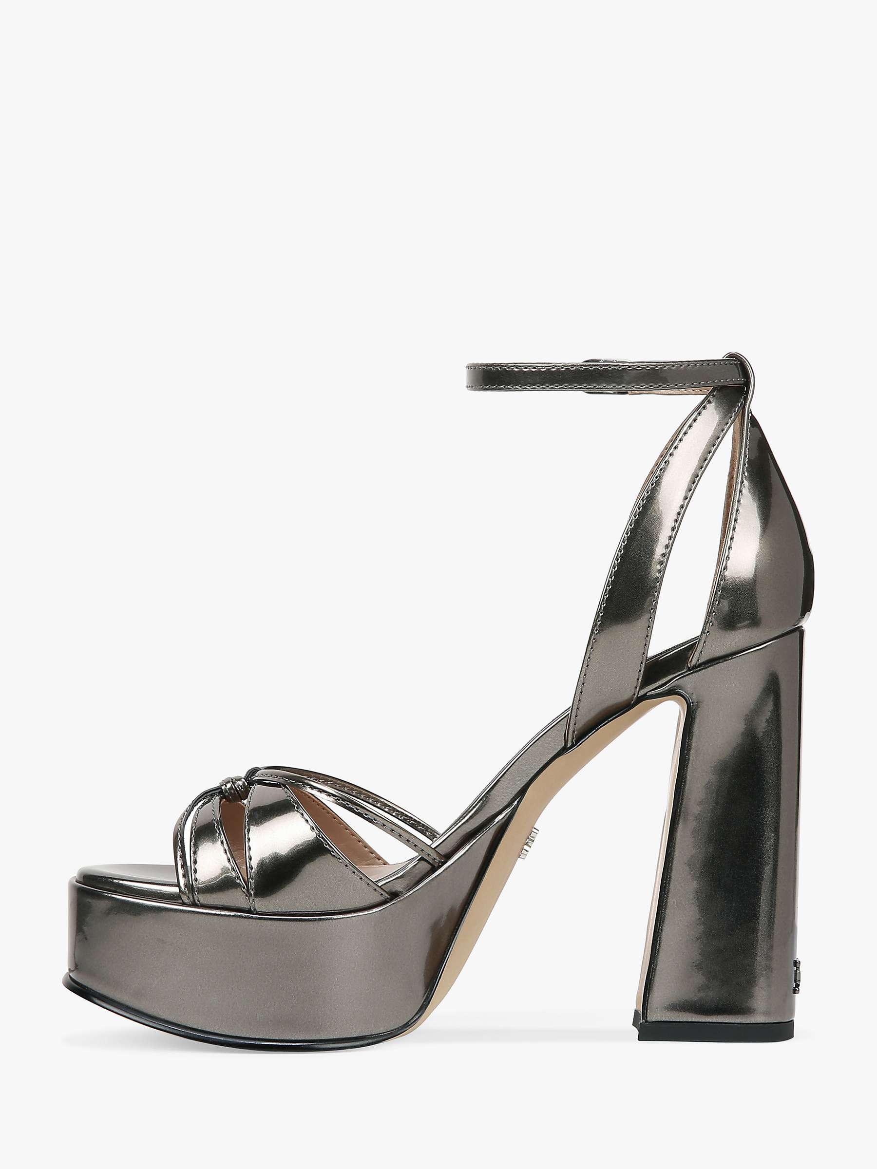 Buy Sam Edelman Kamille Platform Sandals, Pewter Online at johnlewis.com