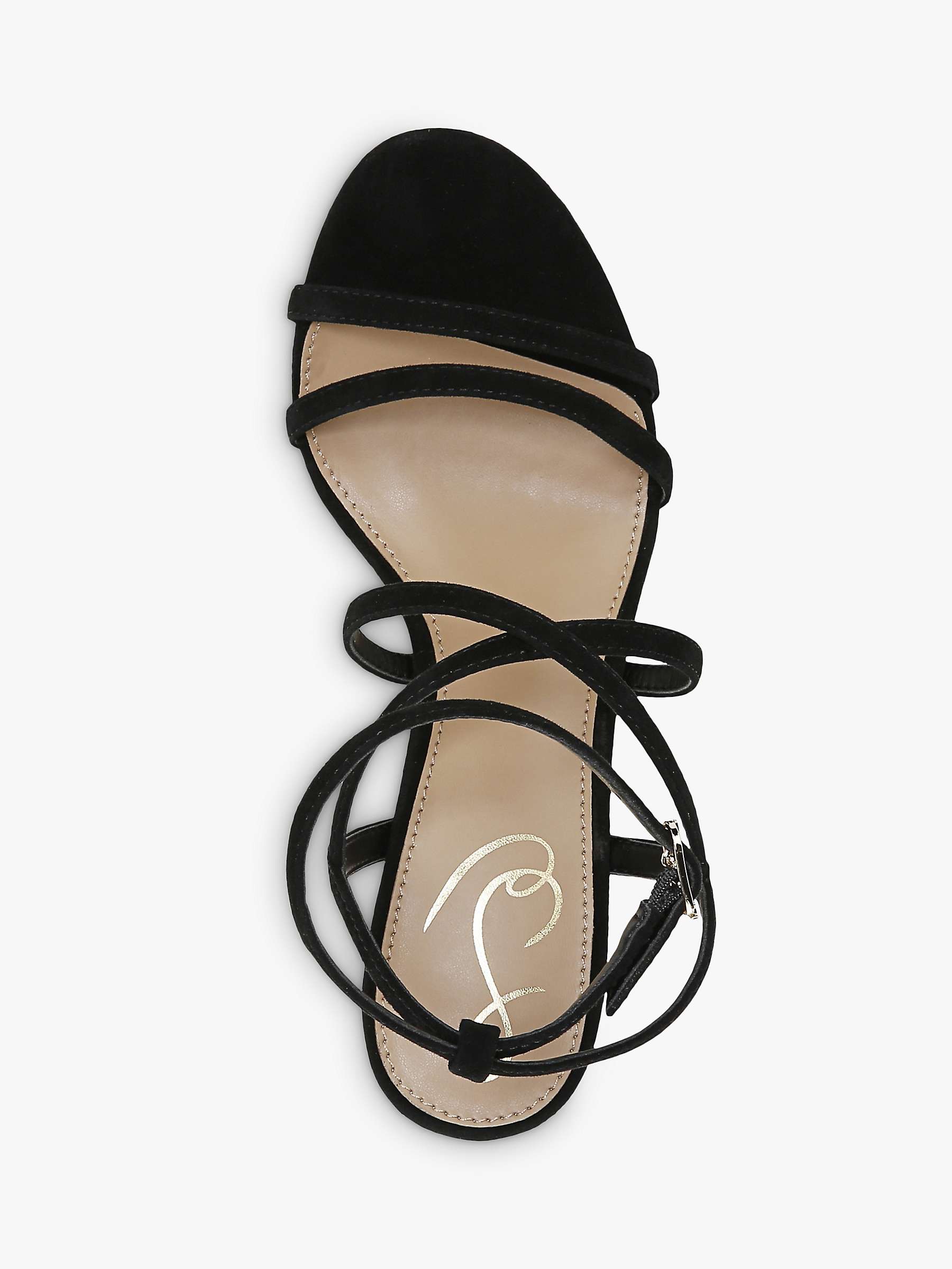 Buy Sam Edelman Delanie Stiletto Heel Sandals, Black Online at johnlewis.com