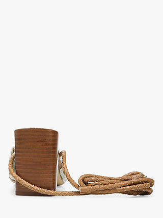 Sam Edelman Bodhi Knot Detail Striped Sandals, Green/Multi