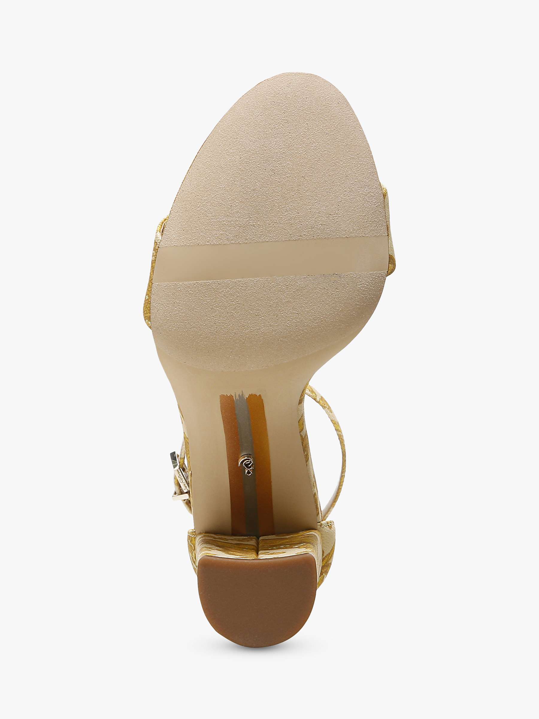 Buy Sam Edelman Yaro Heeled Sandals, Tumeric Online at johnlewis.com