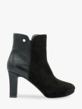 Paradox London Astrid Heeled Ankle Boots, Black