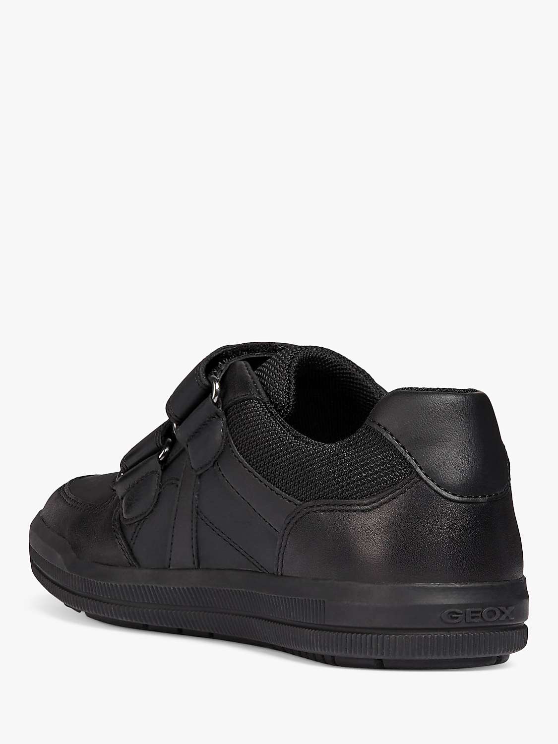 Buy Geox Kids' J Arzach B.E School Shoes, Black Online at johnlewis.com