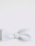 Moss Self-Tie Bow Tie, White