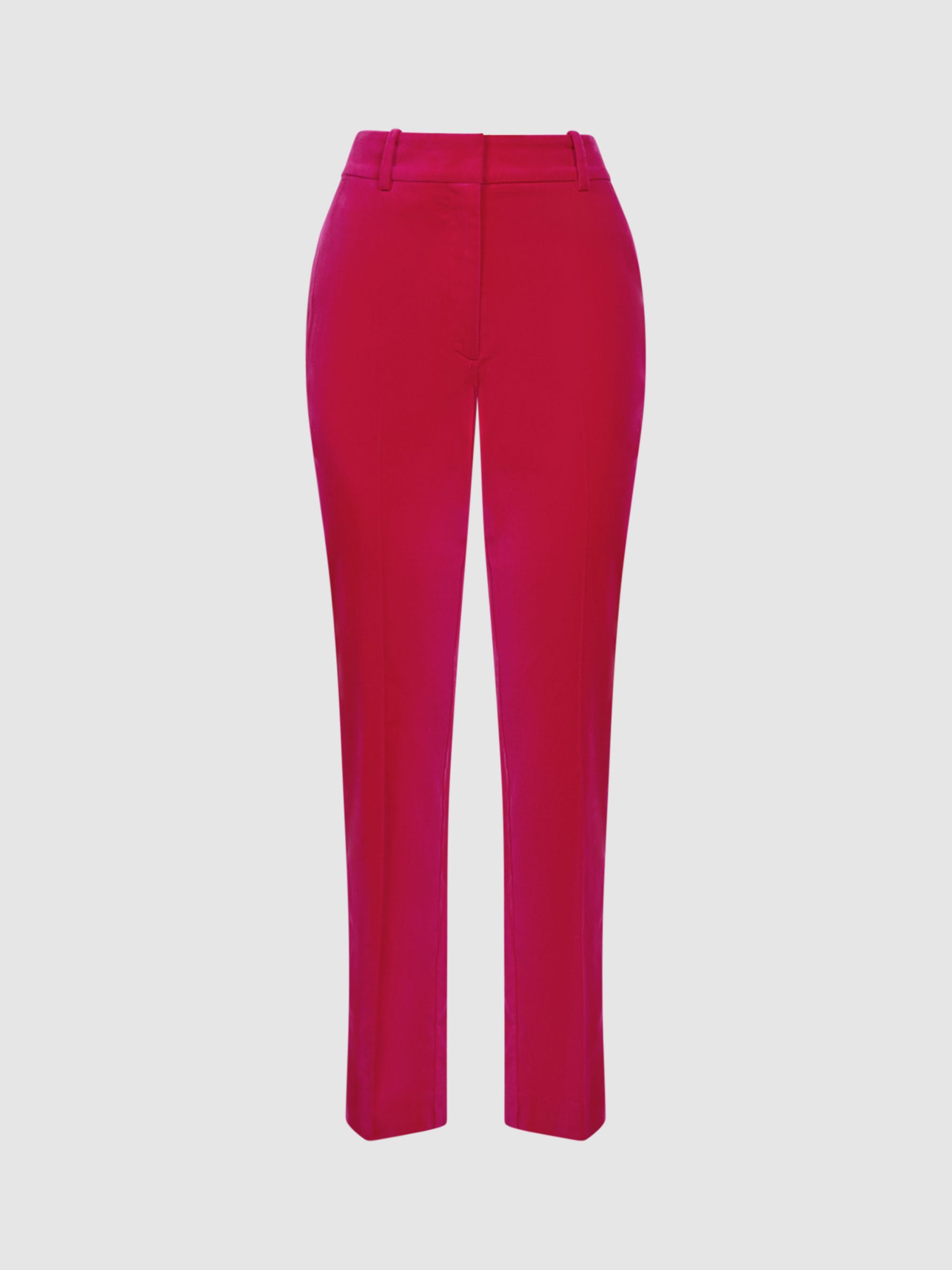 Velvet trousers J Brand Pink size 36 FR in Velvet - 19692436