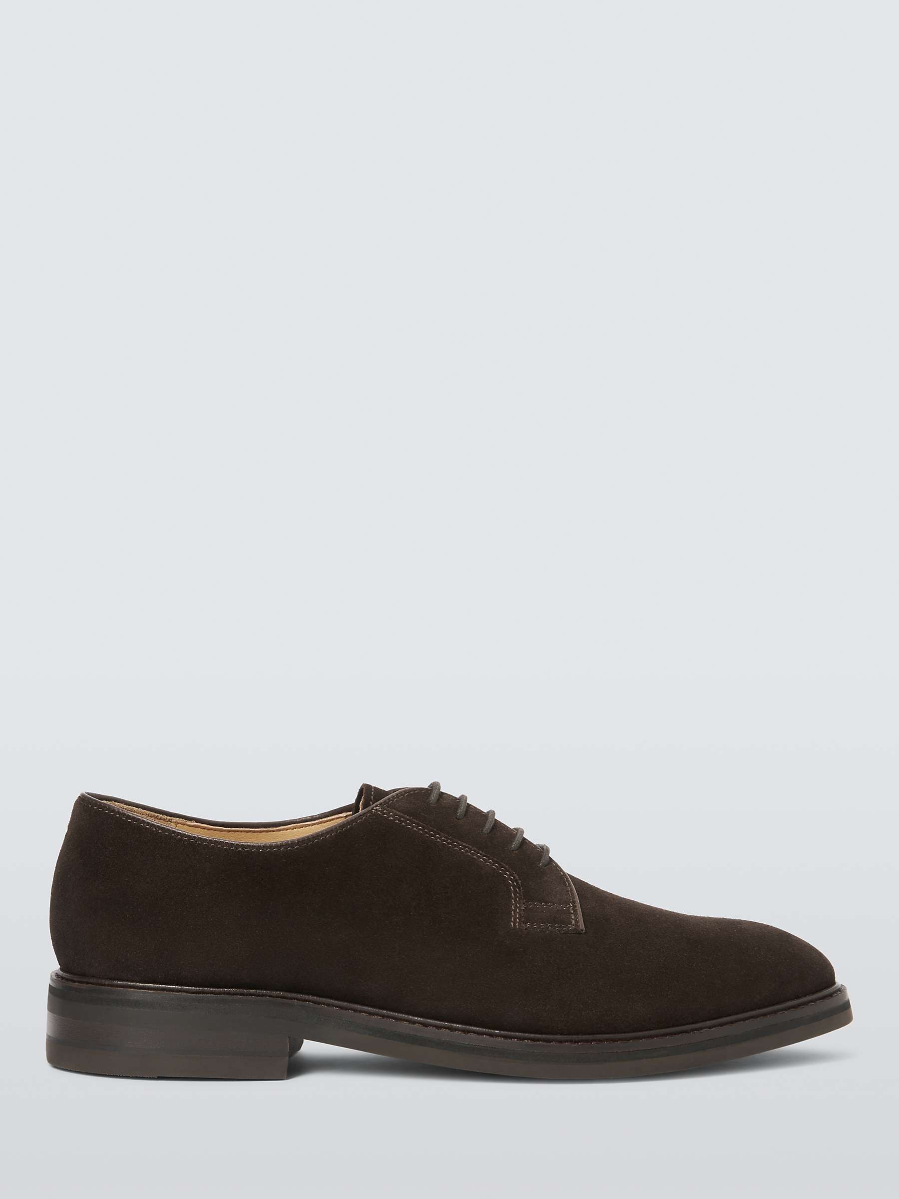 Buy John Lewis Suede Ivy Lace Up Shoes, Brown Online at johnlewis.com