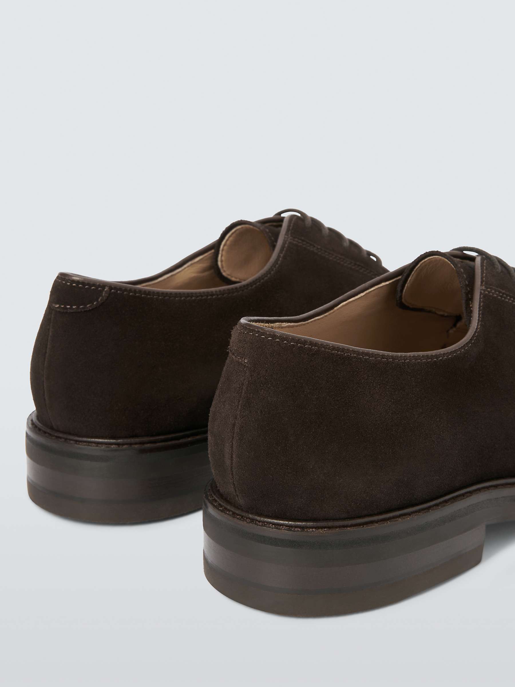 Buy John Lewis Suede Ivy Lace Up Shoes, Brown Online at johnlewis.com