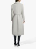 James Lakeland Button Belted Coat, White
