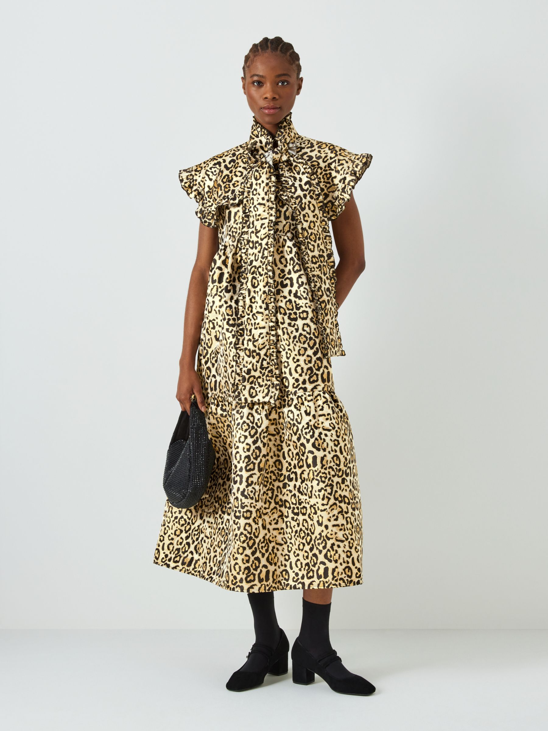 Sister Jane Fame Leopard Print Blouse