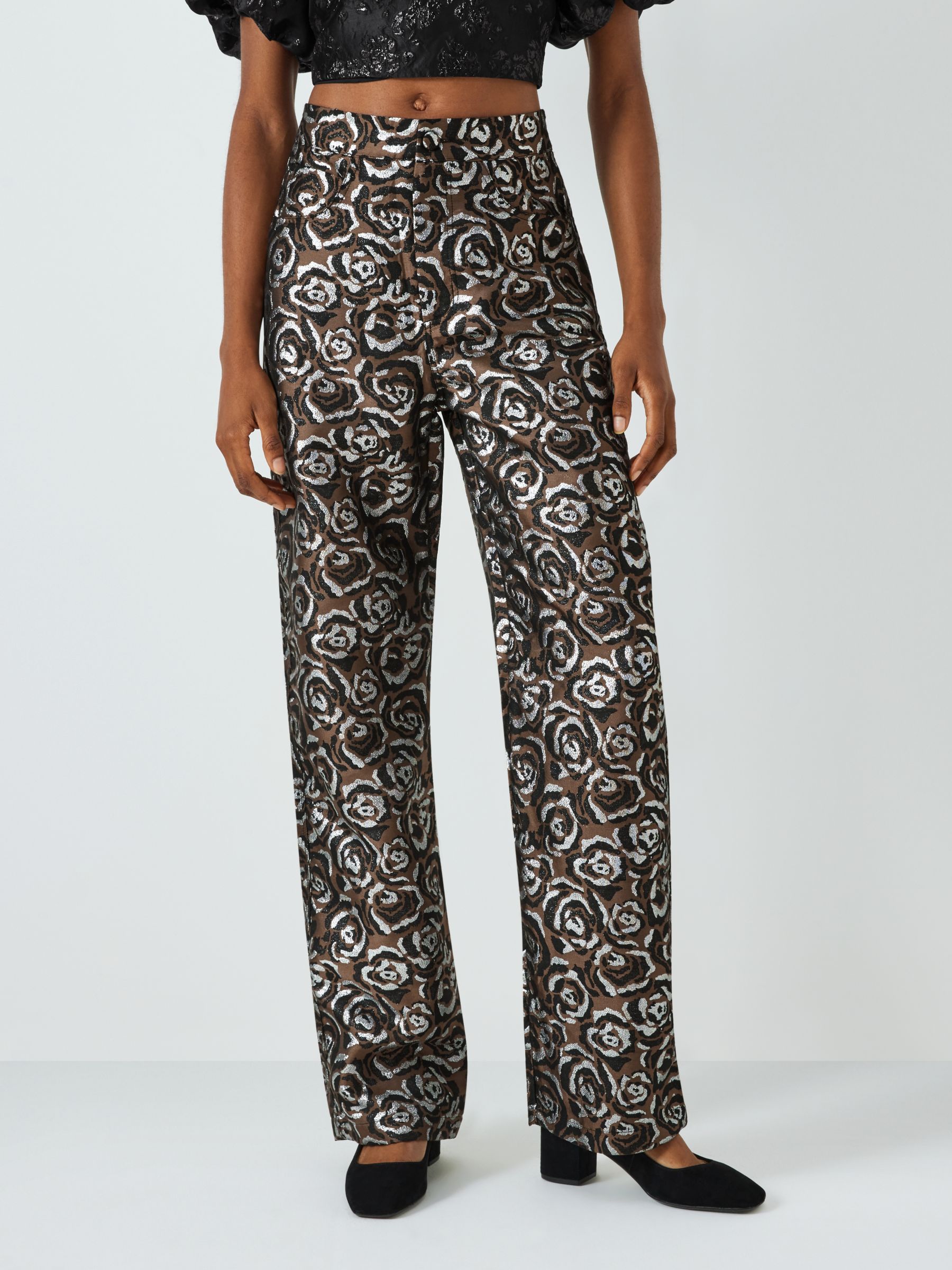 Patterned & Printed Trousers, Animal, Leopard & Snake Print Trousers
