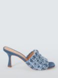 MICHAEL Michael Kors Tessa High Heel Mule Sandals, Denim