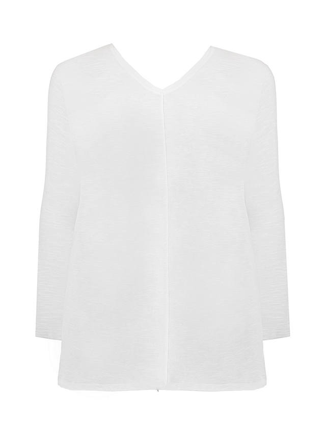 Live Unlimited Curve Cotton Long Sleeve T-shirt, White