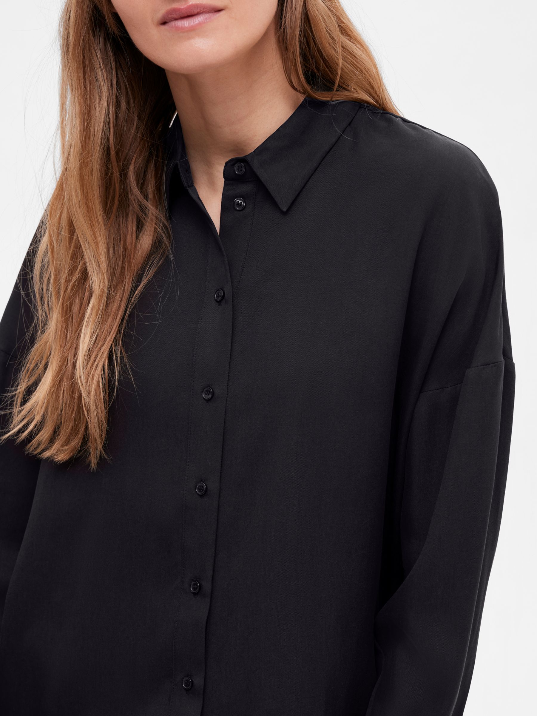 Buy SELECTED FEMME Long Sleeve Shirt Online at johnlewis.com
