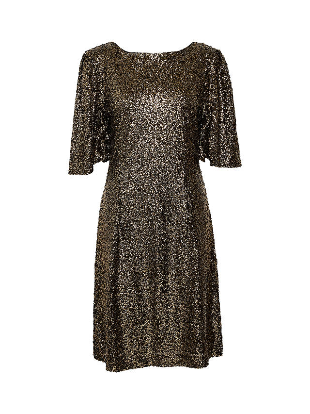 Saint Tropez Bailey Sequin Dress, Metallic