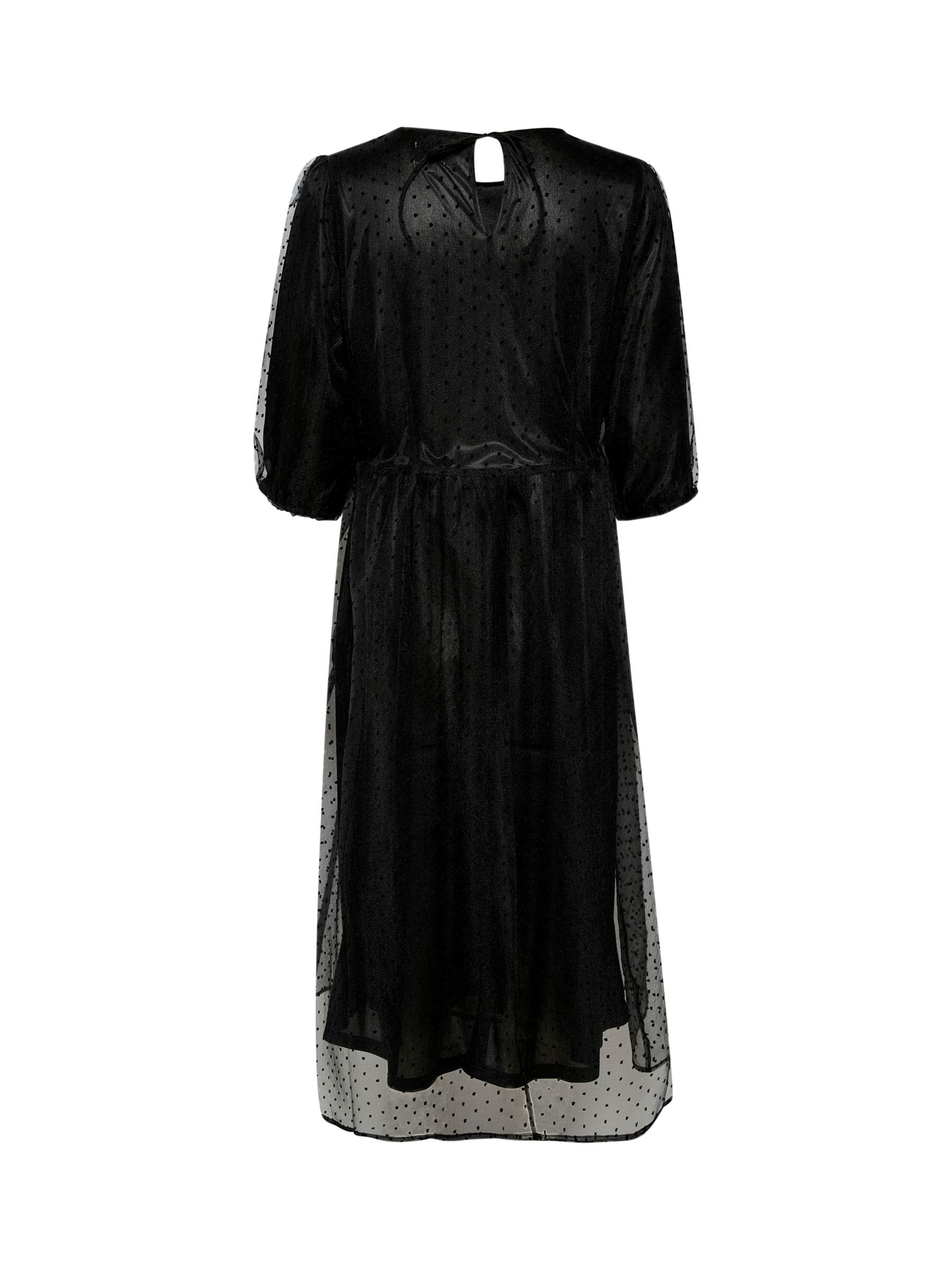 Buy Saint Tropez Bikki Polka Dot Dress, Black Online at johnlewis.com