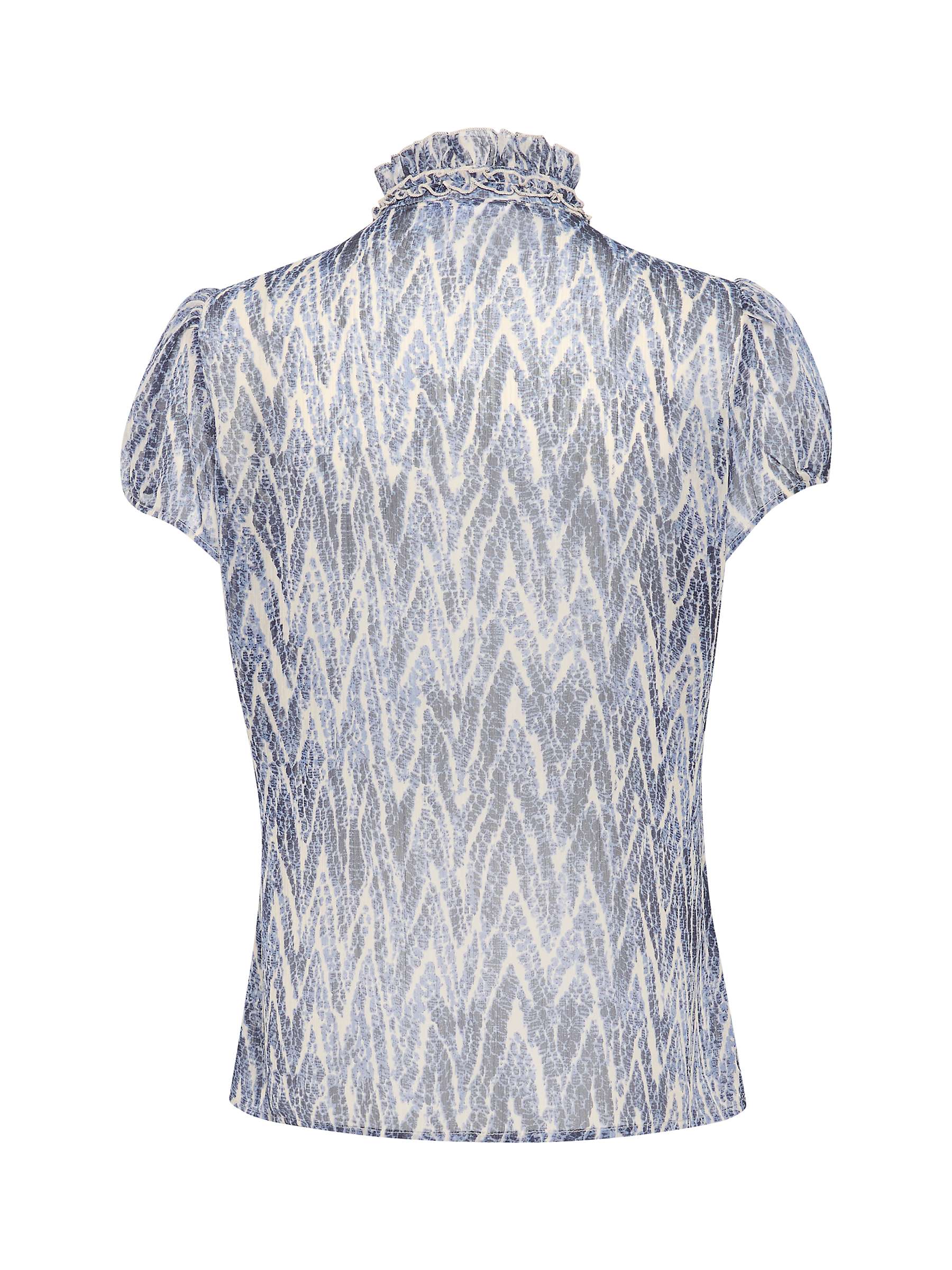 Buy Saint Tropez Lilja Short Sleeve Ruffle Blouse Online at johnlewis.com