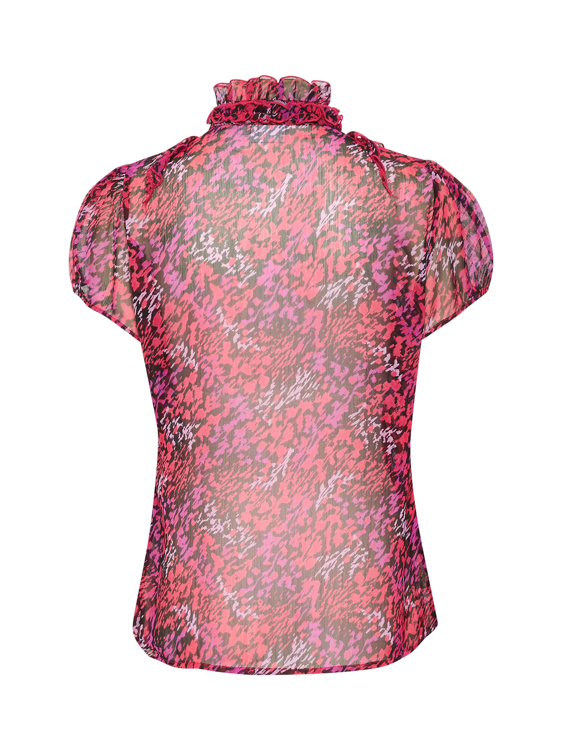Buy Saint Tropez Lilja Short Sleeve Ruffle Blouse Online at johnlewis.com