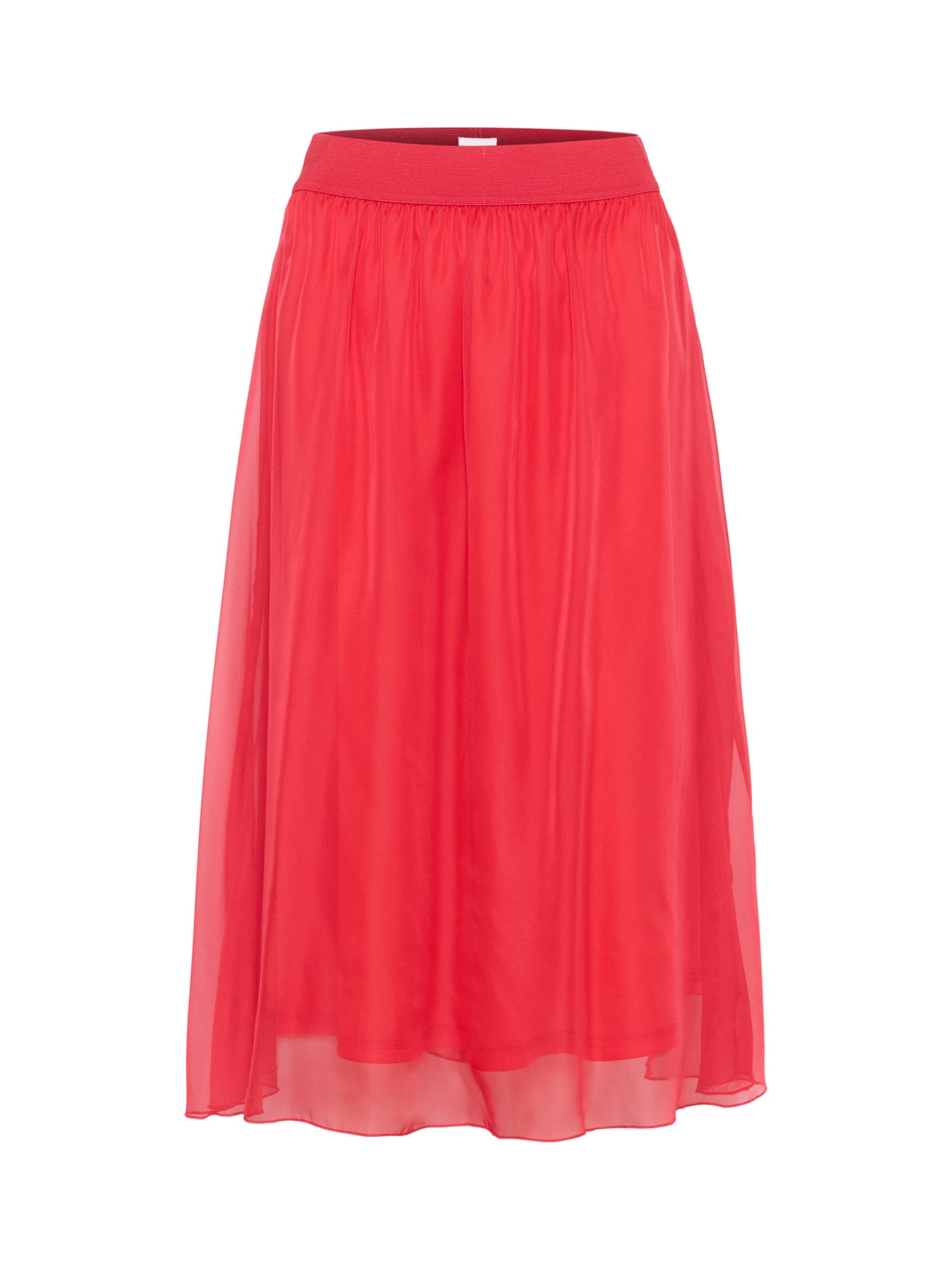 Buy Saint Tropez Coral Midi Chiffon Skirt Online at johnlewis.com