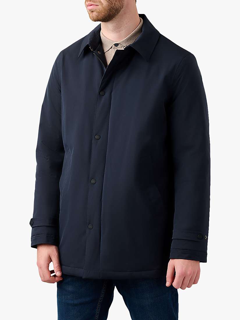 Buy Guards London Wilton Raincoat, Navy Online at johnlewis.com