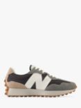 New Balance 327 Retro Suede Trainers, Harbour Grey, Harbour Grey