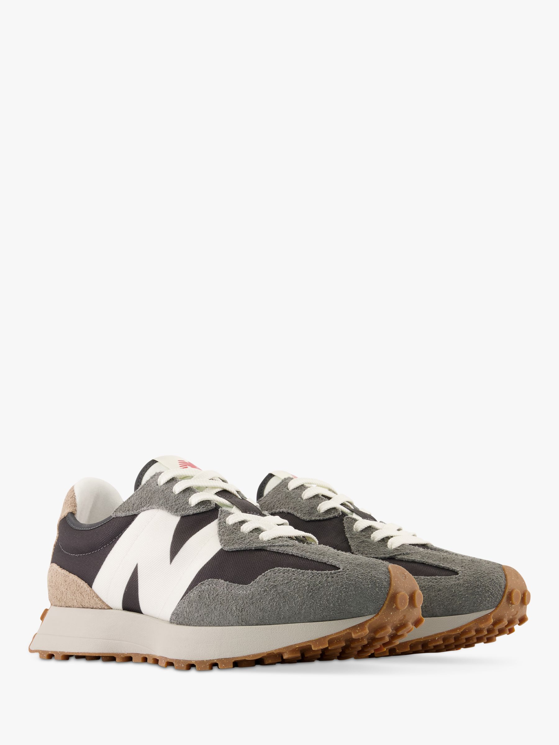 New Balance 327 Retro Suede Trainers, Harbour Grey, 7
