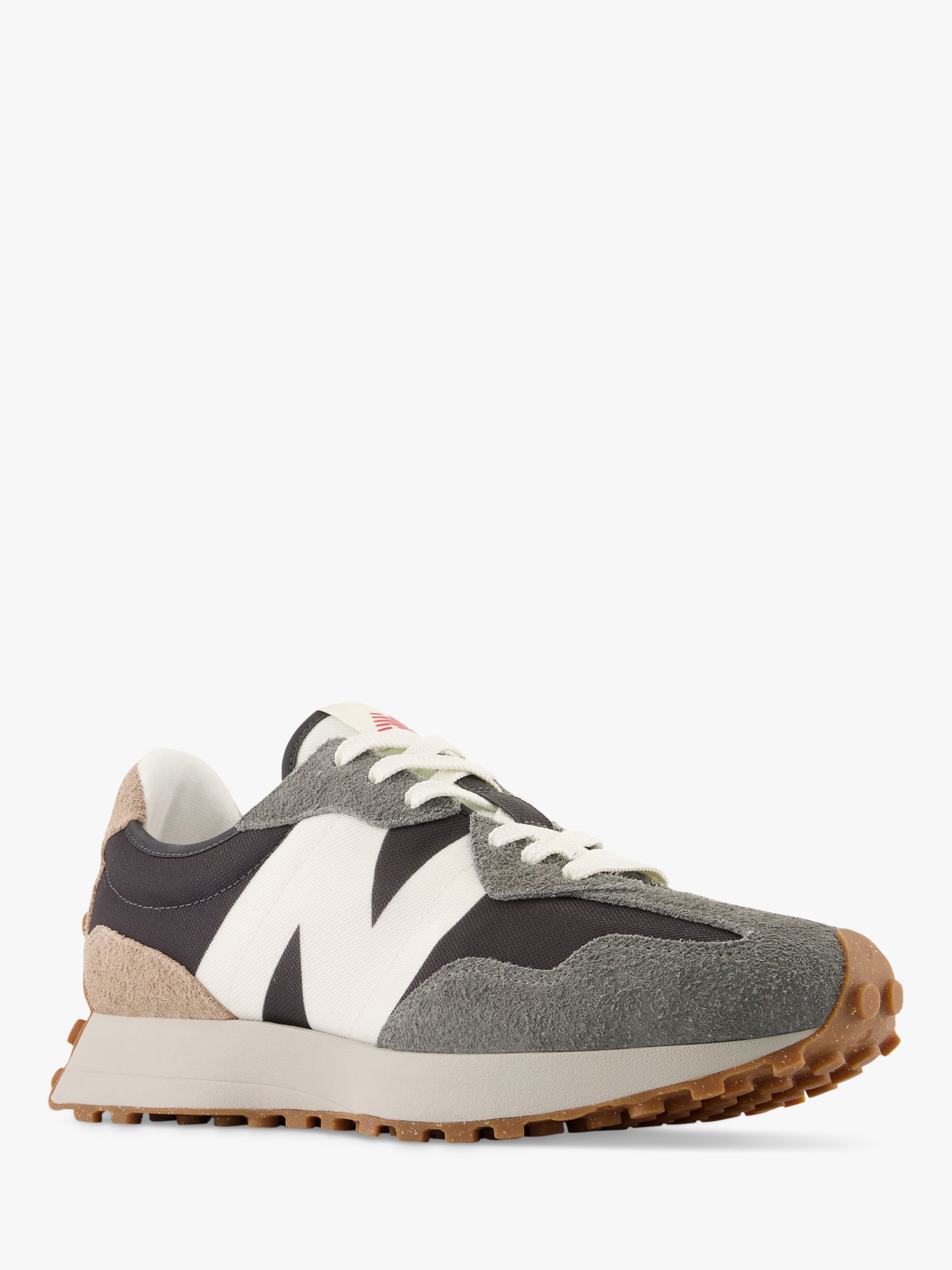New Balance 327 Retro Suede Trainers, Harbour Grey, 7