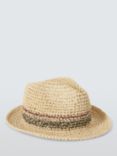 John Lewis Straw Trilby Hat