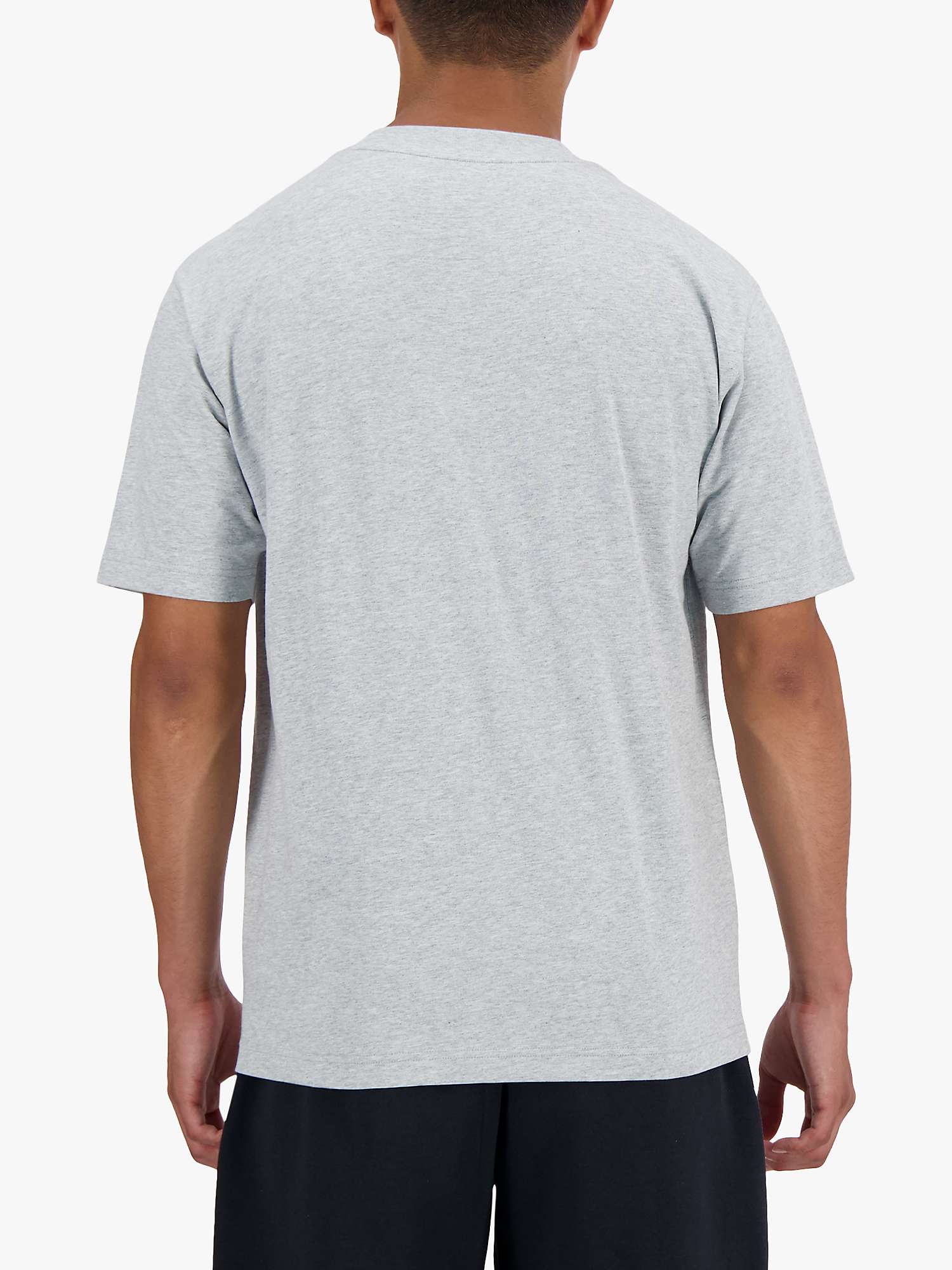 Buy New Balance Small Logo T-Shirt, Grey Online at johnlewis.com