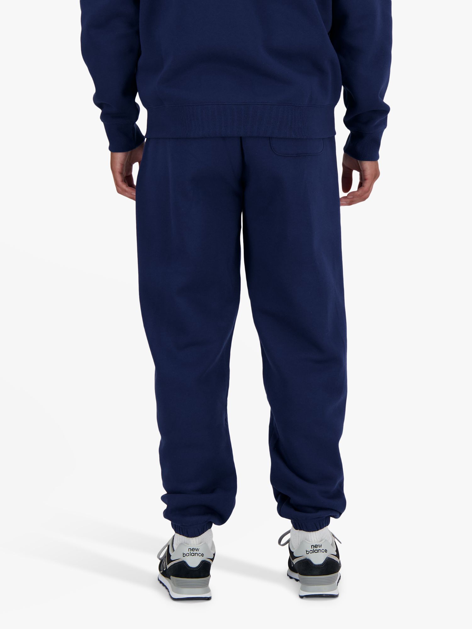 Buy New Balance Small Logo Joggers, Navy Online at johnlewis.com