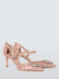 SJP by Sarah Jessica Parker Abute Embellished Stiletto Heel Shoes, Rosa